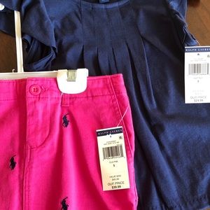 Girl’s Ralph Lauren Polo Outfit